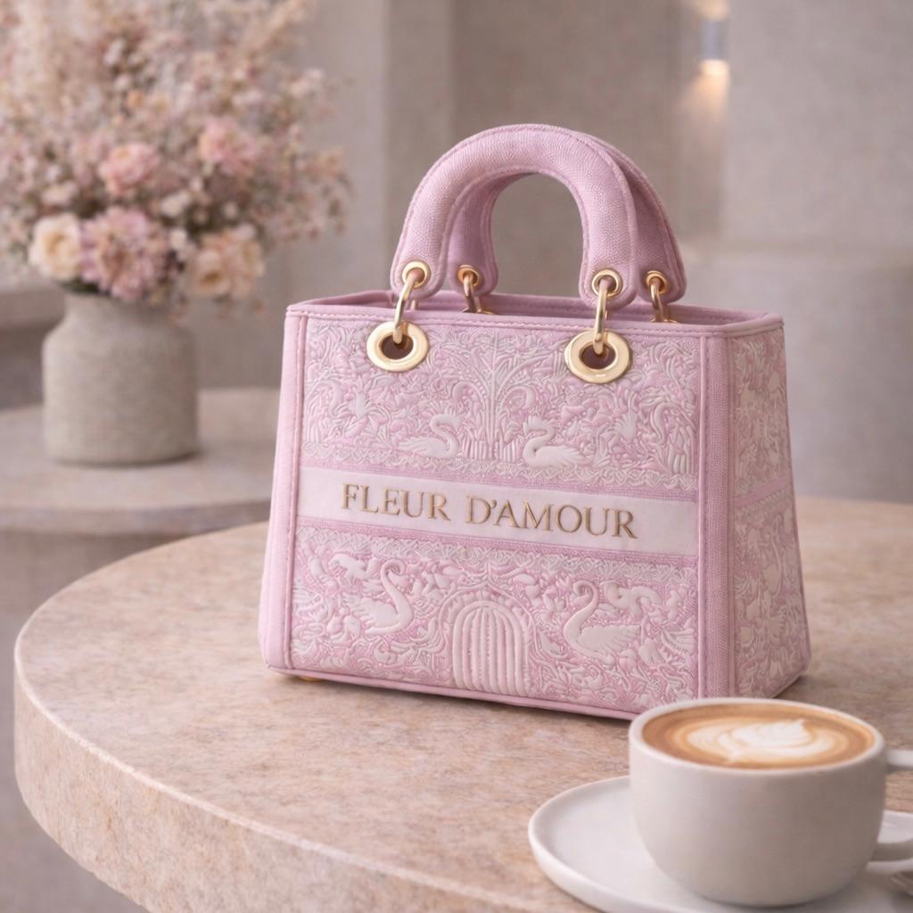 Fleur d’Amour Mini Tote - Image 3